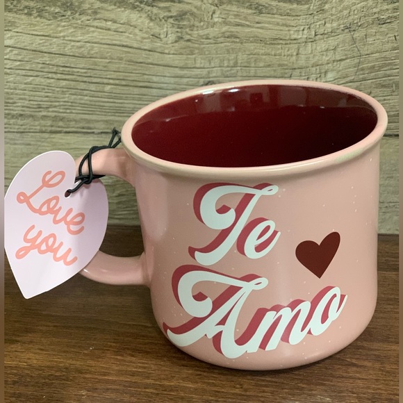 Te Amo Pink Mug - New - Picture 2 of 3